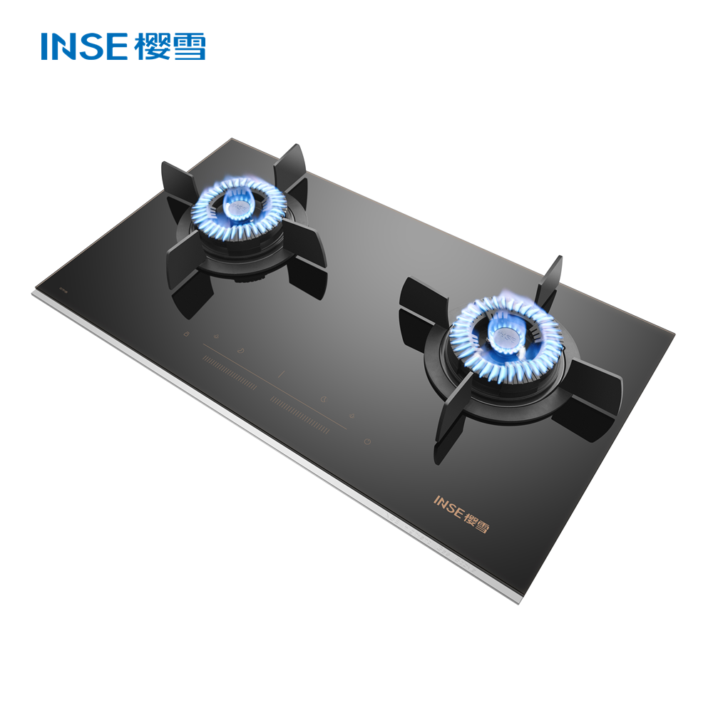 Two-Burner LPG Gas Stove for Home Use