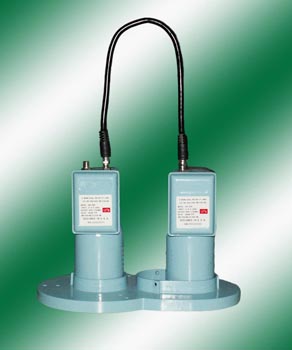 Dual Satellite LNBF for Single Dish