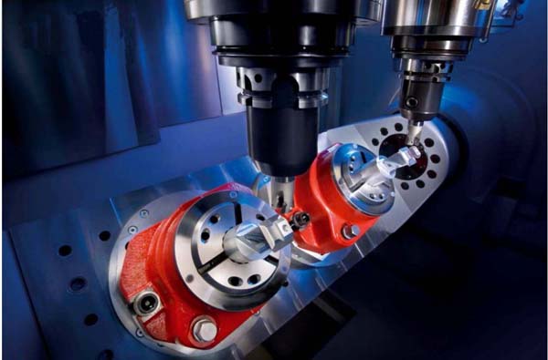 Two-Spindle CNC Machining Center