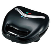 Compact Sandwich Toaster with Non-Stick Plates