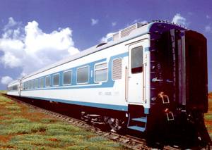 Air-Conditioned Cushioned Railway Passenger Car