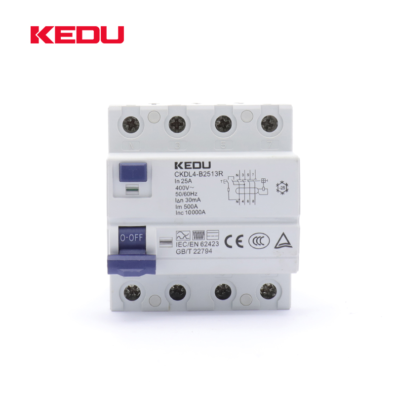 Type B Residual Current Operated Circuit Breaker (RCCB) (6K 10KA) 4P(25A 40A 63A) Suitable for - Image 2