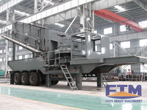 Mobile Multistage Crushing and Screening Station