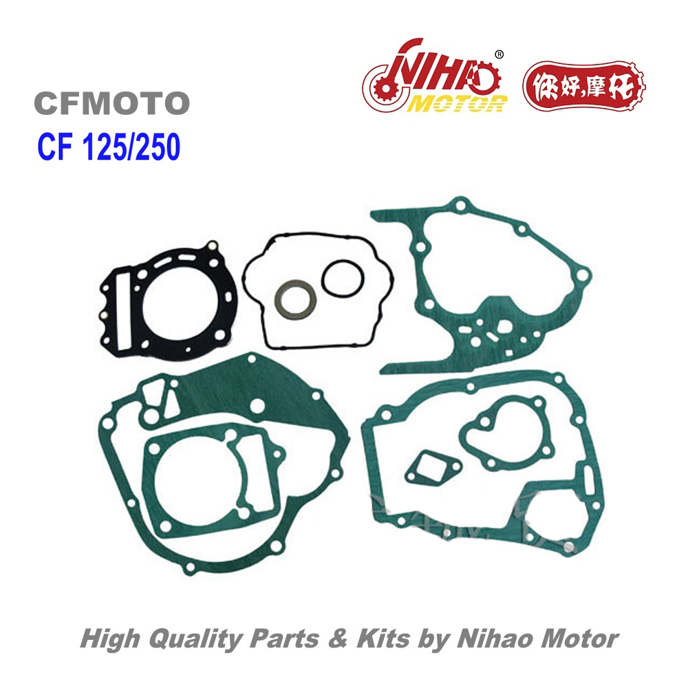 Complete engine gasket kit for 250cc engines