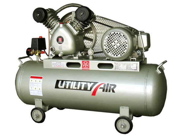 Portable Air Compressor with Wheeled Tank