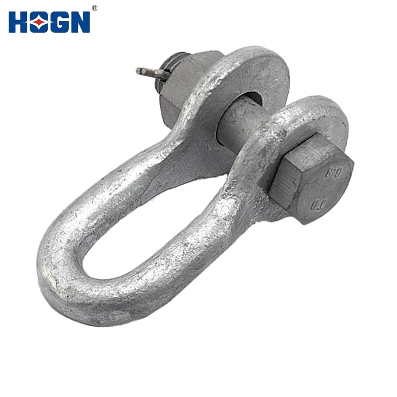 Galvanized Steel U-Shackle for Overhead Lines