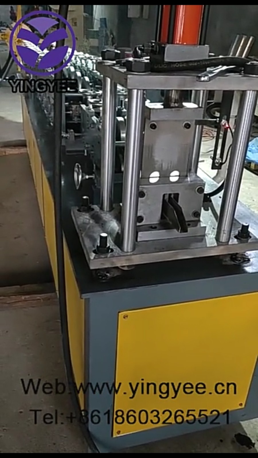 U-Shape Door Frame Panel Forming Machine