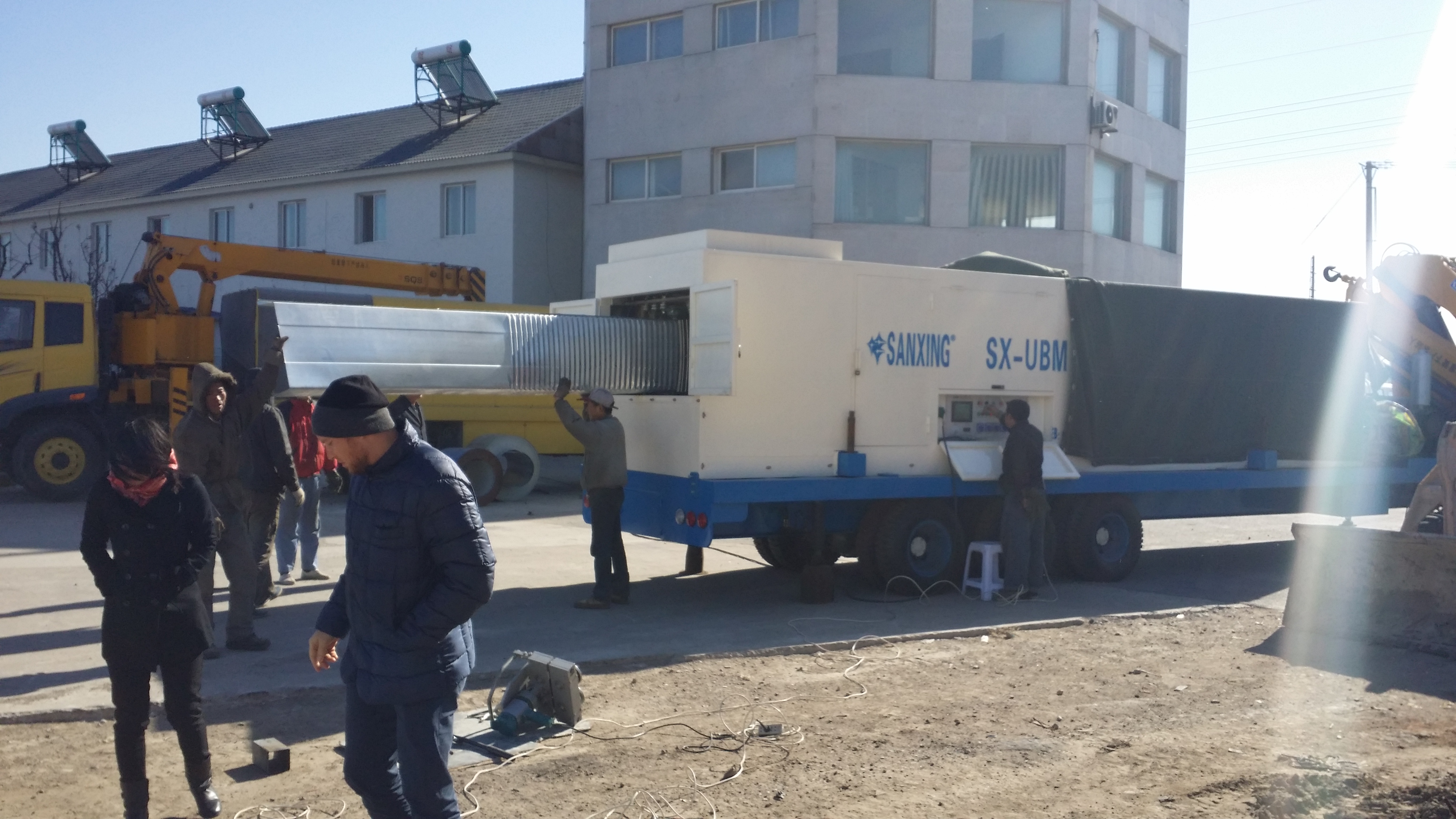 UBM 550 Ultimate Building Steel Structure Building Machine - Image 2