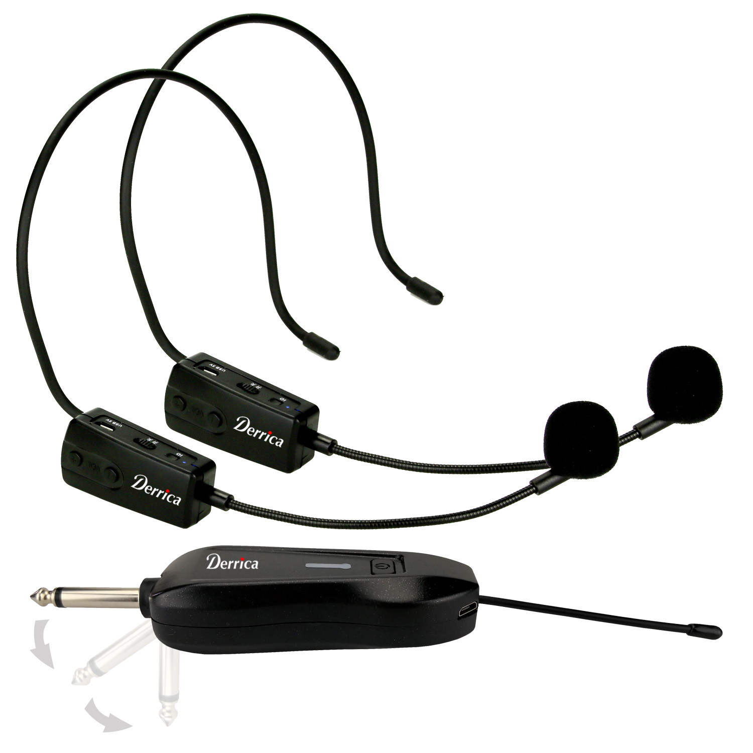 UHF Wireless Headset Microphone System