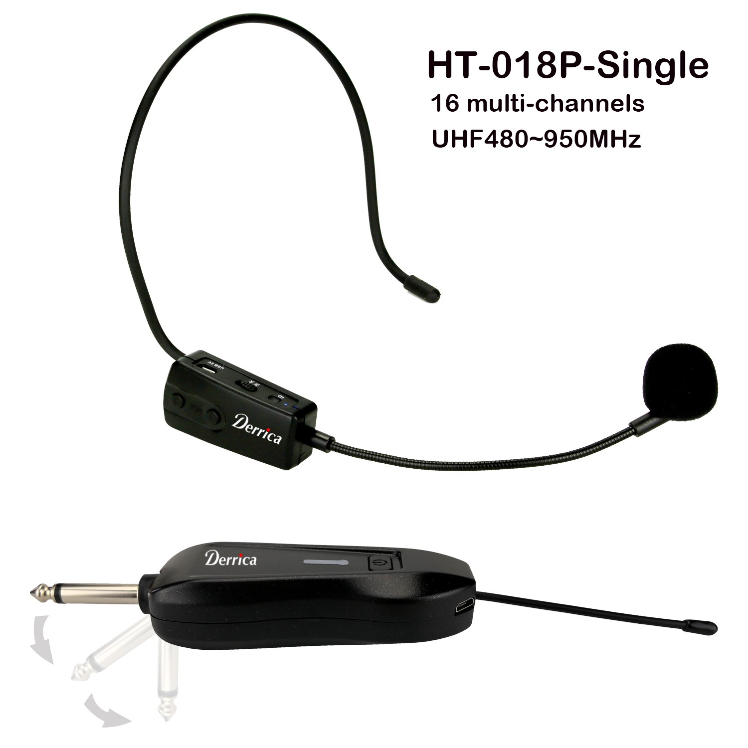 UHF Wireless Headset Microphone - Image 3