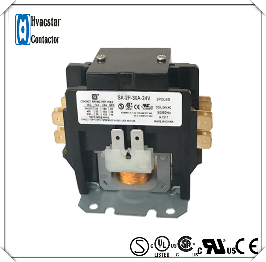 UL AC air conditioning 2POLE 30A definite purpose Contactor - Image 2