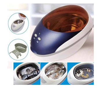 Compact Ultrasonic Cleaning Device