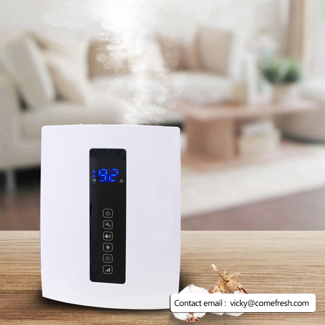 Ultrasonic Cool & Warm Mist Humidifier CF-2769 - Image 3