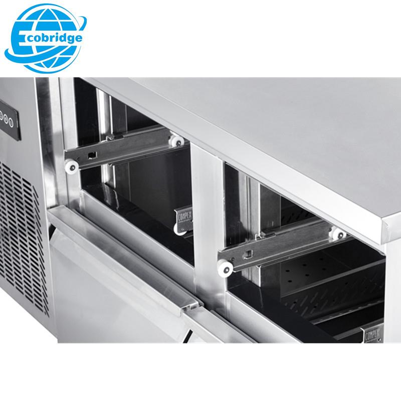 Commercial Undercounter Refrigerator with 6 Drawers