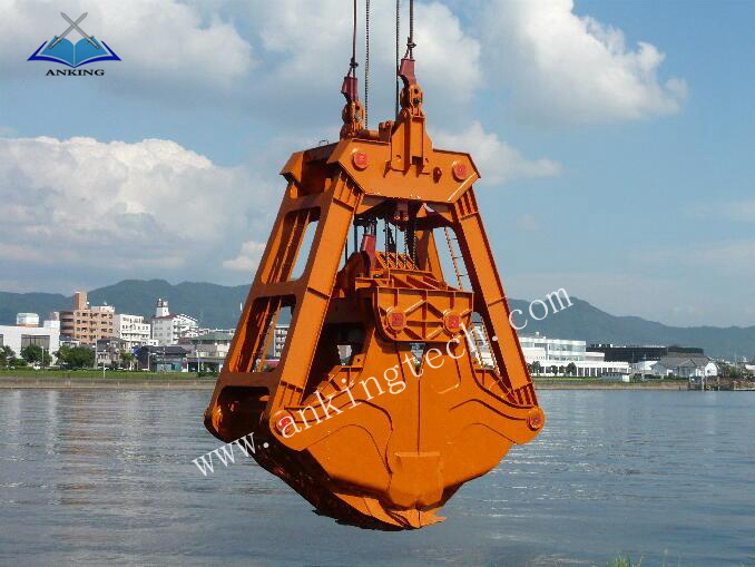 Underwater Dredging Grab for Sediment Removal