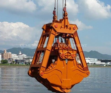 Underwater Four-Rope Dredging Grab
