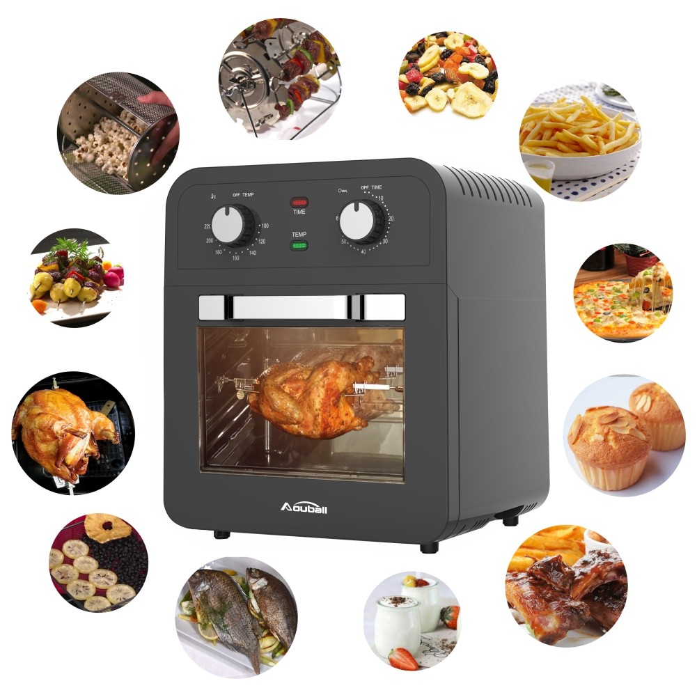 Unique innovative 12L AF516M Air fryer Big capacity with 3 layers design - Image 2