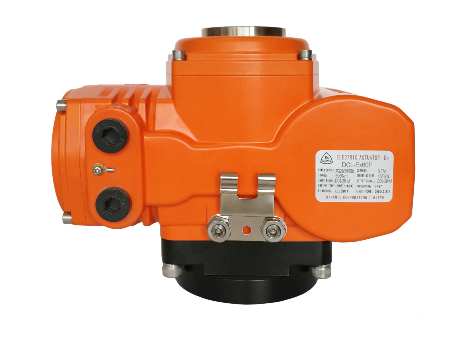 Unique integral designed modulating anti-explosion electric actuator with control pack - Image 3