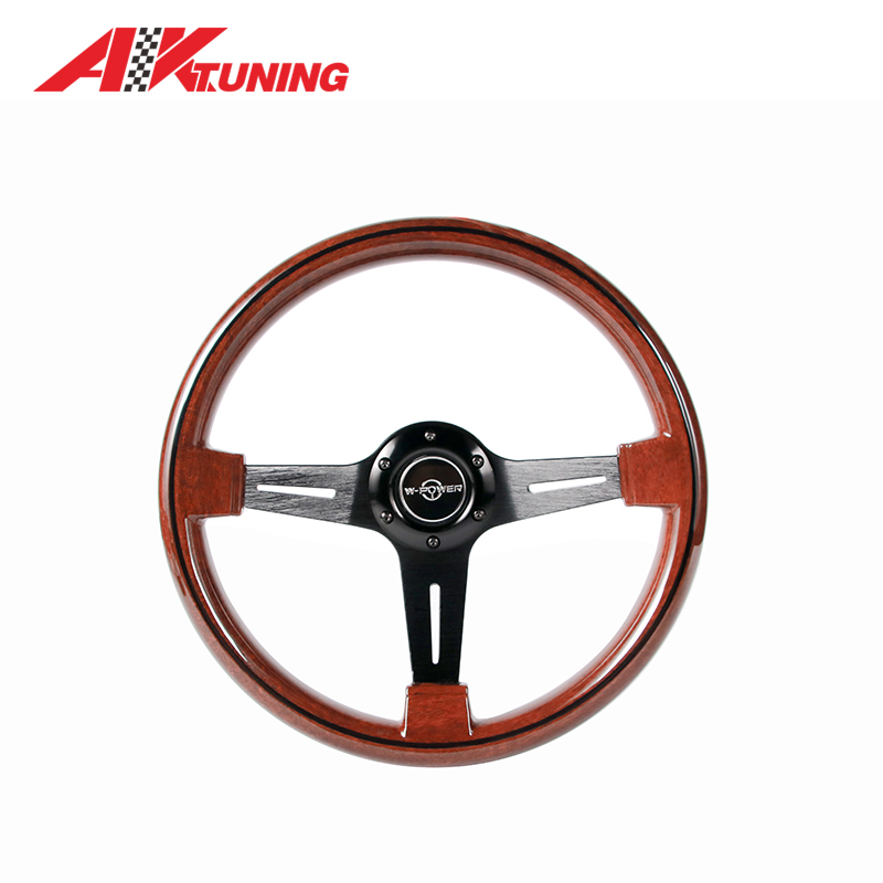 Universal 14inch 350mm Car ABS 6 bolts Steering Wheel - Image 3