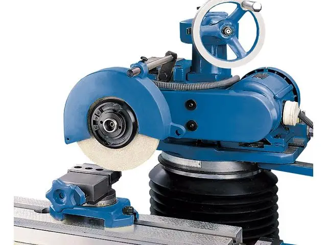 Grinding head close-up