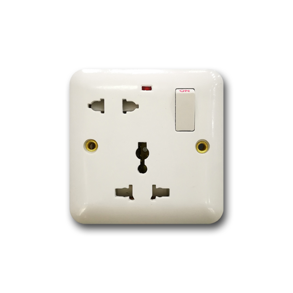 Universal five hole wall socket - Image 3