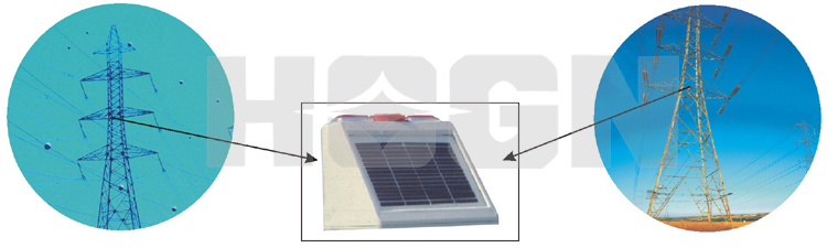 Wireless Tower Monitoring Sensor with Solar Panel