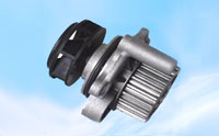 Machinery Component with Gear and Impeller