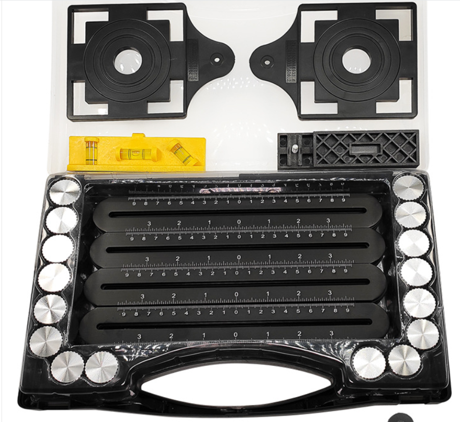 Multi-Angle Measuring Ruler with Level