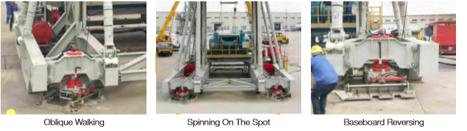Multi-Directional Walking System for Heavy Structures
