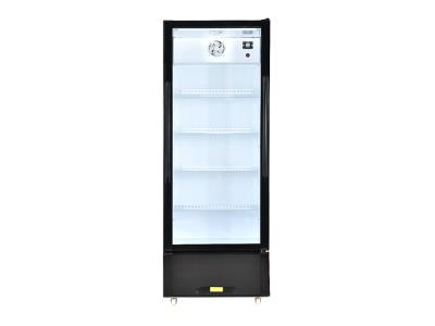 Upright Display Cooler Refrigerator with Glass Door