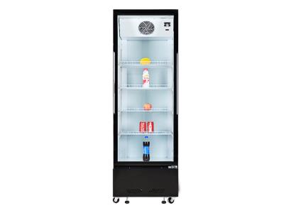 Upright Display Cooler with Adjustable Shelves