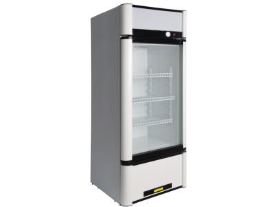 Upright Display Cooler with Light Box