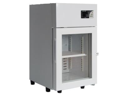 Upright Display Cooler with Light Box