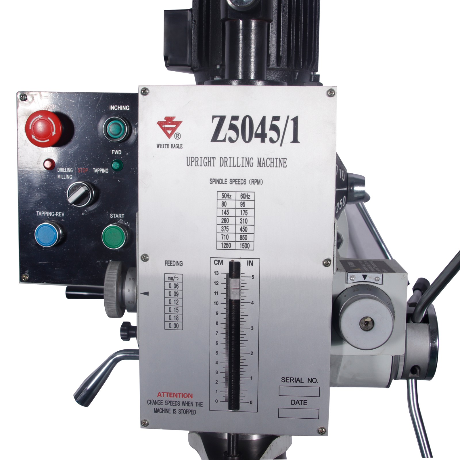 Upright Metal Drilling Machine