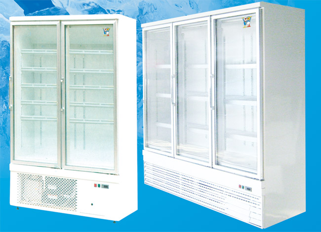 Commercial Upright Glass Door Freezer