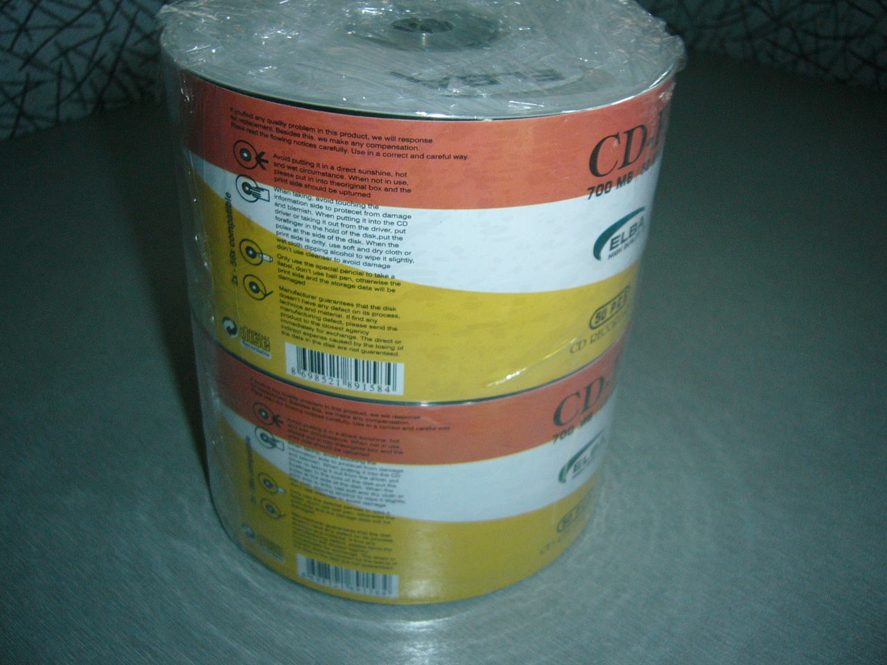 CD-R 700MB Recordable Discs - 50 Pack