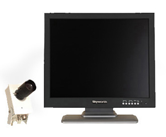 Industrial Monitor with Ruggedized Camera System