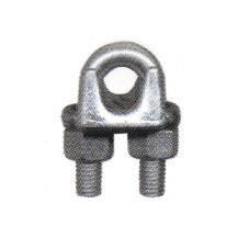 Drop Forged Wire Rope Clip, Hot Dip Galvanized
