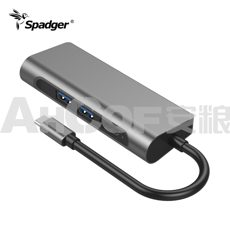 USB C Docking Station, 7 in 1 Type-C Hub with PD,2 USB 3.0 Ports,4K to HDMI,VGA,Gigabit Et - Image 3