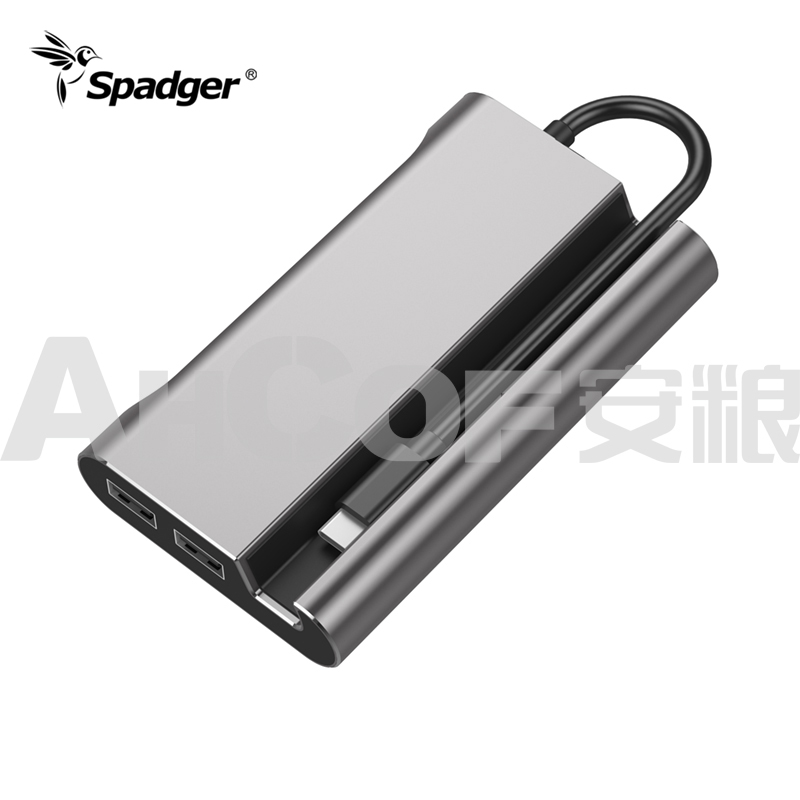 USB C Docking Station, 7 in 1 Type-C Hub with PD,3 USB 3.0 Ports,4K to HDMI,VGA,Gigabit Et - Image 3