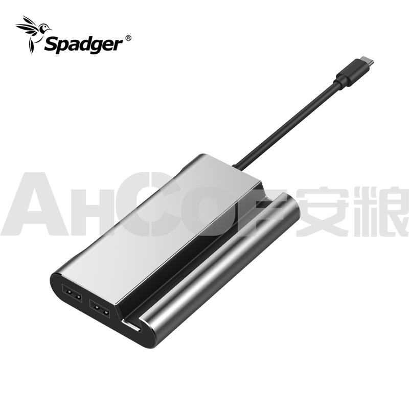 USB C Docking Station, 7 in 1 Type-C Hub with PD,3 USB 3.0 Ports,4K to HDMI,VGA,Gigabit Et - Image 2