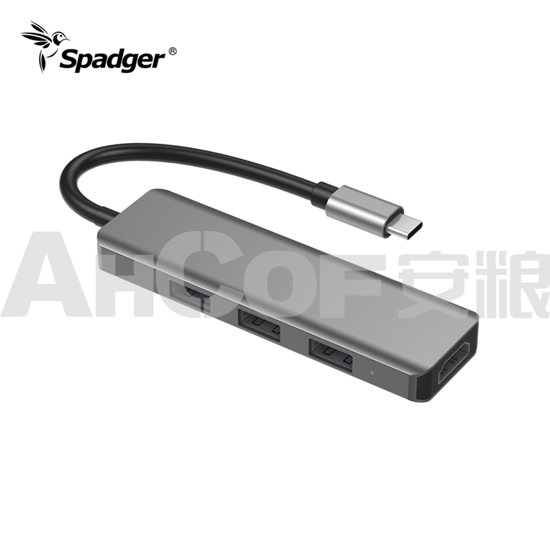 USB C Docking Station, Ultra Slim Type-c Hub with PD,3 USB 3.0 Ports,4K USB C to HDMI - Image 2