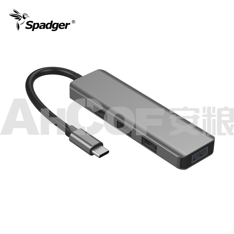USB C Docking Station, Ultra Slim Type-c Hub with PD,4 USB 3.0 Ports - Image 3