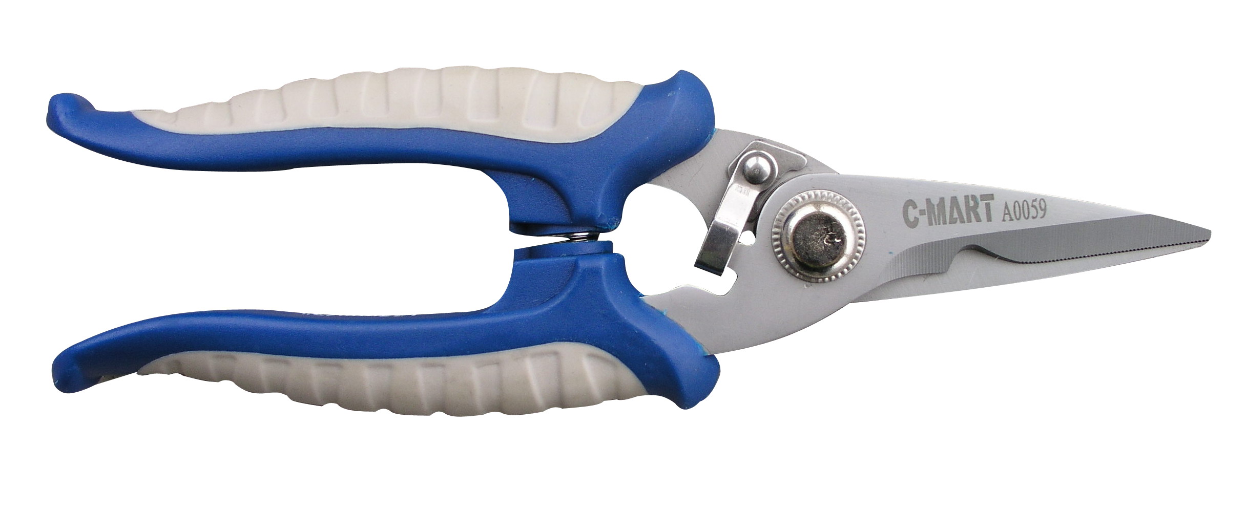 Ergonomic Utility Scissors with Stainless Steel Blades