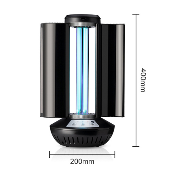 UV Light Sanitizer with Rotating Shields
