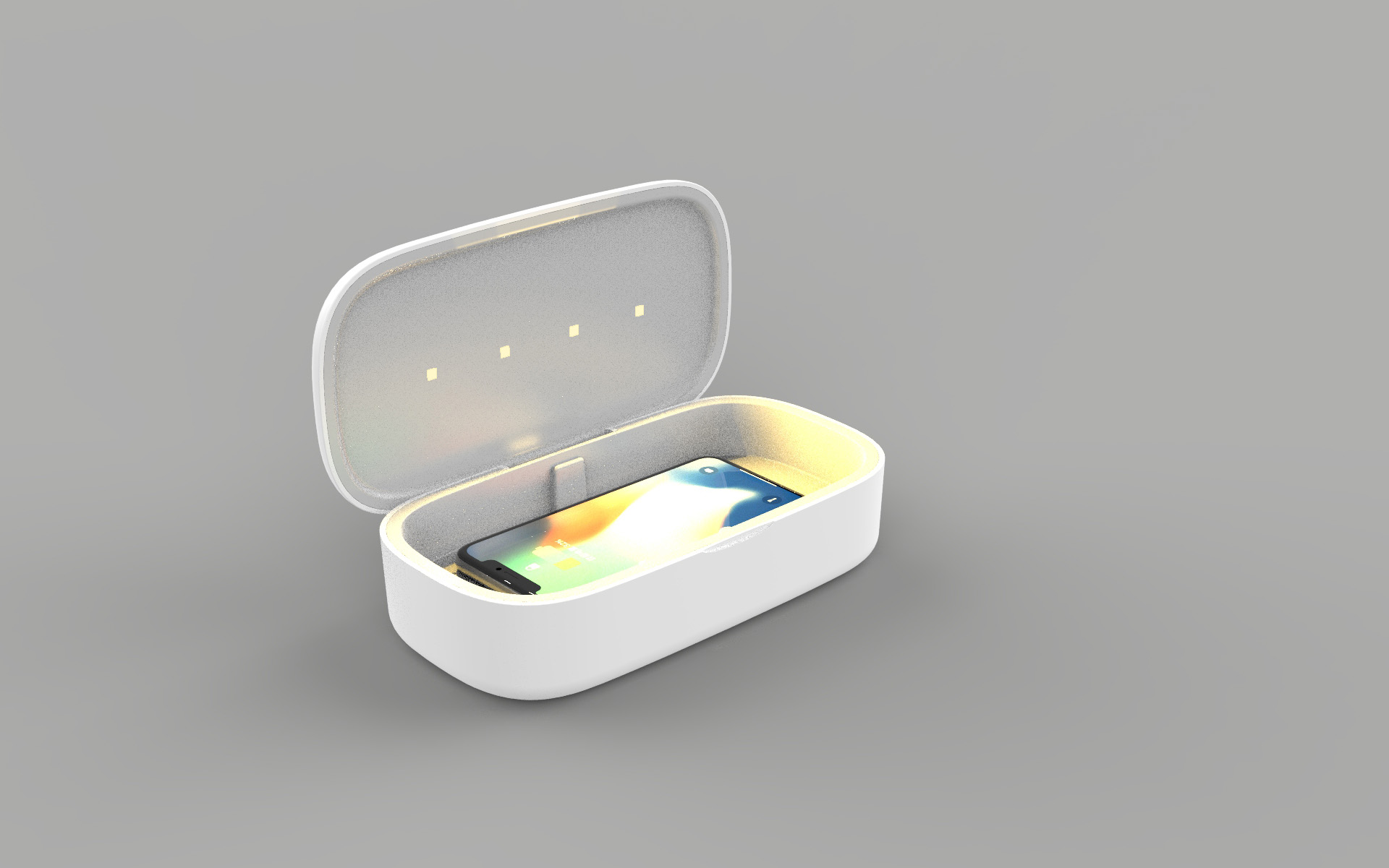 Portable UVC Sanitizer Box for Personal Items