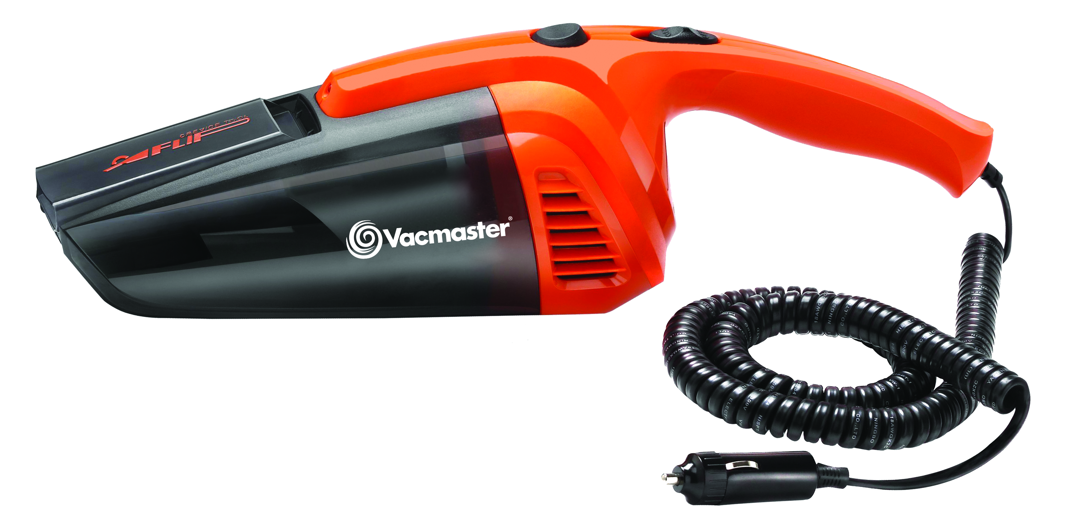 Vacmaster 12V portable car vacuum cleaners with retractable crevice tool - Image 2