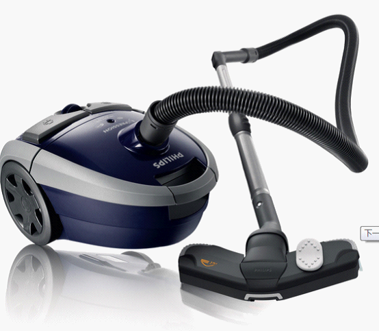 Canister Vacuum Cleaner with Telescopic Wand