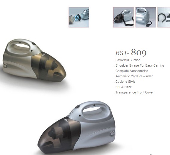 Portable Vacuum Cleaner with HEPA Filter
