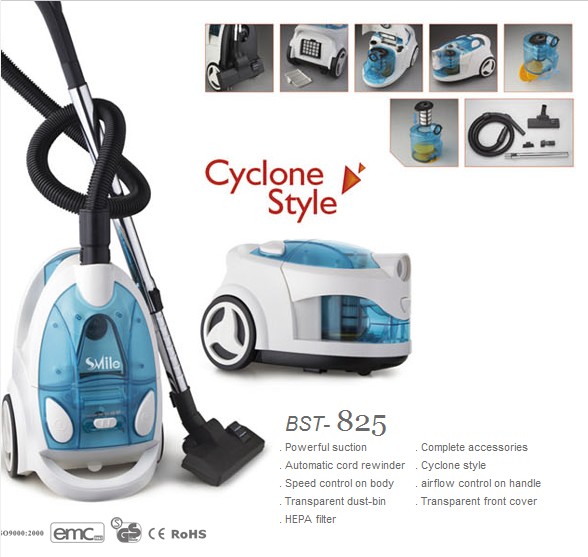 Cyclone Vacuum Cleaner with HEPA Filter